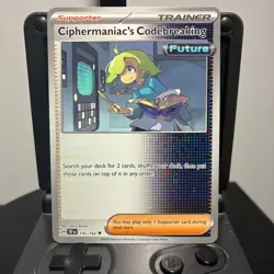 Ciphermaniac's Codebreaking - 145/162 - Pokemon Temporal Forces - Uncommon NM - Image 1