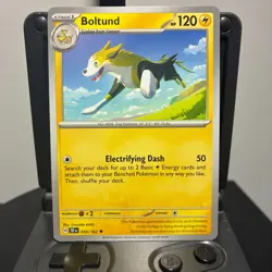 Boltund - 059/162 - Pokemon Temporal Forces 2024 - Uncommon Card NM - Image 1