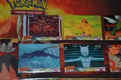 Pokemon TCG 9X Topps Mewtwo Strikes Back set with 1X Holo + more NM - Image 2