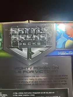 Pokemon TCG Battle Arena Decks Keldeo EX and Ray Quarantine EX Holo - Image 3