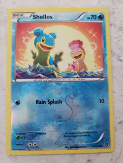 XY Steam Siege, Shellos 28/114 NM, Reverse Holo - Image 1