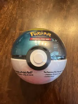 POKEMON TCG Moon Ball tin includes 3 packs Sealed - Image 1
