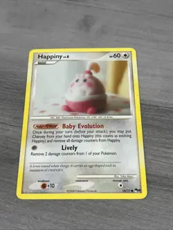 Happiny POP Series 8 Promo Pokemon TCG 14/17 Common - Image 1
