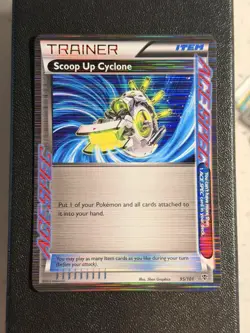 Scoop Up Cyclone 95/101 Holo - Rare Ace - Pokemon Plasma Blast - Lp - Image 1