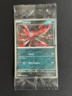 Pokemon TCG - Yveltal 088/132 - EB Games Stamped Cosmos Holo Promo SEALED - NM/M - Image 1