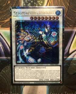 *** ENIGMASTER PACKBIT *** QUARTER CENTURY SECRET (ITALIAN) PHNI-EN042 YUGIOH! - Image 1