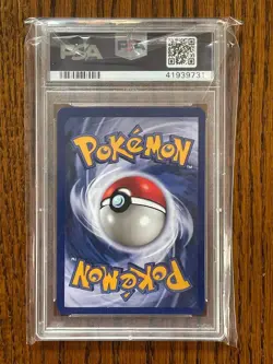 1999 Pokemon Jungle Vaporeon Holo No Symbol PSA Mint 9 Graded Pokemon Card - Image 2