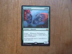 MTG 1 x Polyraptor mythic card Rivals of Ixalan Magic The Gathering - Image 1