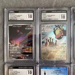 Lot Of 8 Pokemon CGC Graded Cards Gem Mint 10 Art Rare Japanese English - Image 2