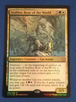 Arahbo, Roar of the World Commander 2017 FOIL - LP - Image 1