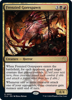 Frenzied Gorespawn [Ravnica: Clue Edition] Magic MTG - Image 1