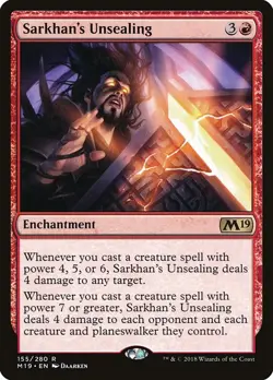 Sarkhan's Unsealing-Core Set 2019-Regular-155-LP - Image 1