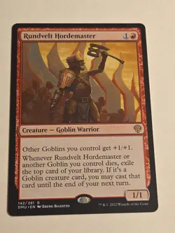 Rundvelt Hordemaster X1 DMU MTG Dominaria United - Image 1