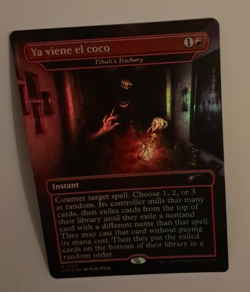 Ya Viene El Coco Borderless FOIL NM/M Secret Lair MTG Magic the Gathering - Image 1