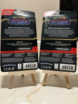 Pokemon PHANTASMAL FLAMES Blister [2 Pack Set] - Promo's Whimsicott & Cottonee - Image 2