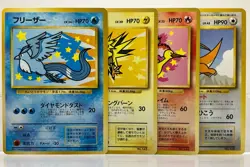 Articuno Zapdos Moltres Dragonite ANA Nippon Airways Promo Pokemon Japanese! - Image 1