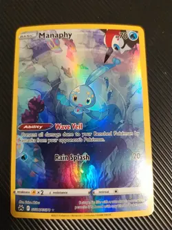 Manaphy GG06/GG70 Holo - Pokemon TCG Crown Zenith Ultra Rare NM - Image 1