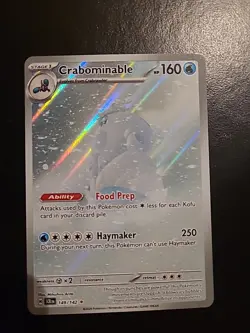 Crabominable 149/142 Scarlet & Violet Stellar Crown - Pokemon TCG - NM - Image 1