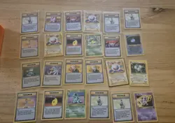 Pokemon Lot - 24x Wotc Rares - Jungle Fossil Rocket Base Gym - Image 1