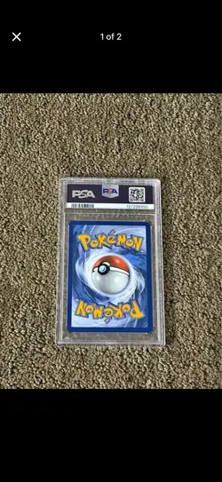 PSA 9 Pokemon TCG Seismitoad Illustration Rare Black Bolt 105/086 - Image 2