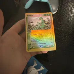 2003 Pokemon TCG Sceptile EX Ruby and Sapphire Reverse Holo 11/109 LP - Image 1