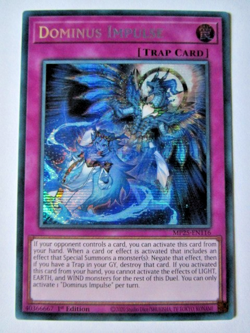 Yugioh! Dominus Impulse Mp25-En116 Prismatic Secret Rare Near Mint!! - Image 1