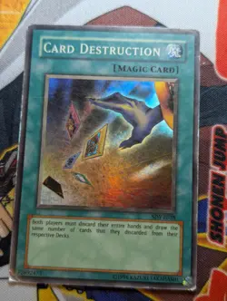 Yu-Gi-Oh! Card Destruction SDY-E038 Super Rare Holo Unlimited YuGiOh - DAMAGED - Image 1