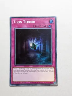 Toon Terror - TOCH-EN005 - Super Rare - Yugioh - 1st Edition - Image 1