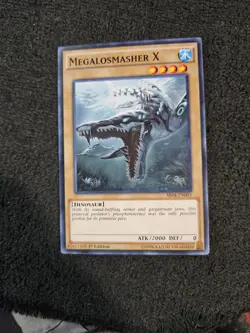 Megalosmasher X SR04-EN003 Common Structure Deck: Dinosmasher's Fury YuGiOh Card - Image 1