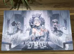 YGO Labrynth of the Silver Castle TCG CCG Duel Playmat Trading Card Game Mat - Image 1