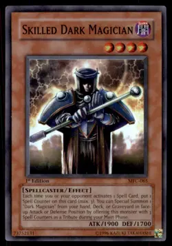 Yu-Gi-Oh! Skilled Dark Magician #MFC-065 1st Edition Light Play - Image 1