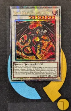 MP24-EN025 Red Dragon Archfiend Quarter Century Secret Rare 1st Ed YuGiOh - Image 1