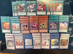 Yummy Deck Core 50 Cards Justice Hunters Ultra Rare Cupsy Snatchy & More Yugioh - Image 1