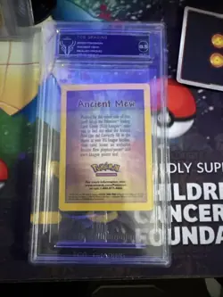 Pokemon Card TCG 8.5 Ancient Mew Promo American Movie 2000 WotC 1999-2002 - Image 1