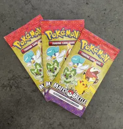 Pokemon - McDonalds Match Battle Cards - 3x SEALED Booster Pack 2023 - Free P&P - Image 1