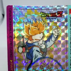 635 Trunks Abandoned Attack Dragon Ball Z super power system Card BY AMADA - Image 2
