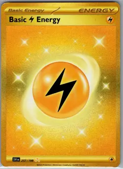 Basic Lightning Energy 257/198: Scarlet & Violet Base - Pokemon Card - NM - Image 1