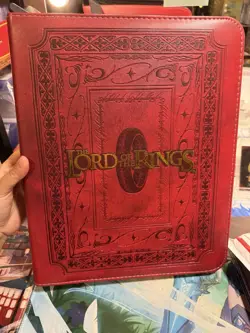 Card Fun LOTR The Lord Of The Rings Limited binder Double Sided US Seller - Image 1