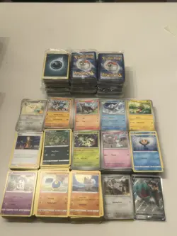 1300+ 2022/2023 Pokemon Base Card Bulk Lot + 15 Sealed Energy Packs Empty Boxes - Image 1