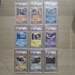 Pokemon PTCG PokePark (Blue) Promo FULL PSA CARDS SET Rayquaza, Lugia, etc. - Image 1
