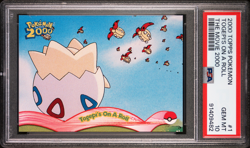PSA 10 Gem Mint | Pokemon Blue Topps Togepi's On A Roll The Movie 2000 #1 Card - Image 1