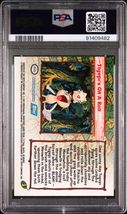 PSA 10 Gem Mint | Pokemon Blue Topps Togepi's On A Roll The Movie 2000 #1 Card - Image 4