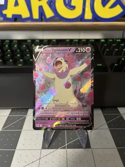 Hisuian Typhlosion V 053/189 Ultra Rare - Astral Radiance Pokemon Card - NM - Image 1