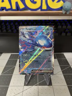 Kyogre ex 178 - Scarlet & Violet Black Star Promo Pokemon Card - NM - Image 1
