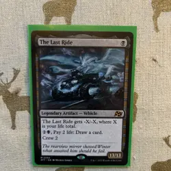 MTG The Last Ride [Aetherdrift, Near Mint] - Image 1
