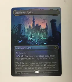 Academy Ruins (Borderless) Double Masters Foil - Image 1