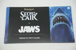 New Sealed MTG Secret Lair x Jaws | Terror of Amity Island | Non-Foil Edition - Image 1