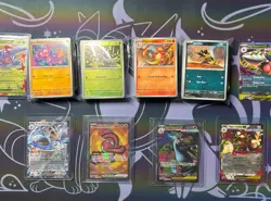Phantasmal Bundle Mega Charizard X 109 Full Art Rare & More Pokemon TCG - Image 3