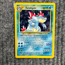 Vintage 2000 Pokemon - Neo Genesis - Feraligatr - 4/111 Holo Rare - Near Mint - Image 1