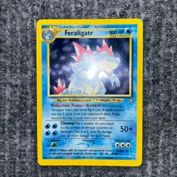 Vintage 2000 Pokemon - Neo Genesis - Feraligatr - 4/111 Holo Rare - Near Mint - Image 2